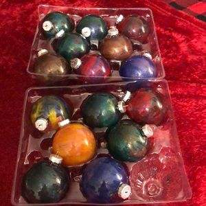 Homemade Xmas bulbs